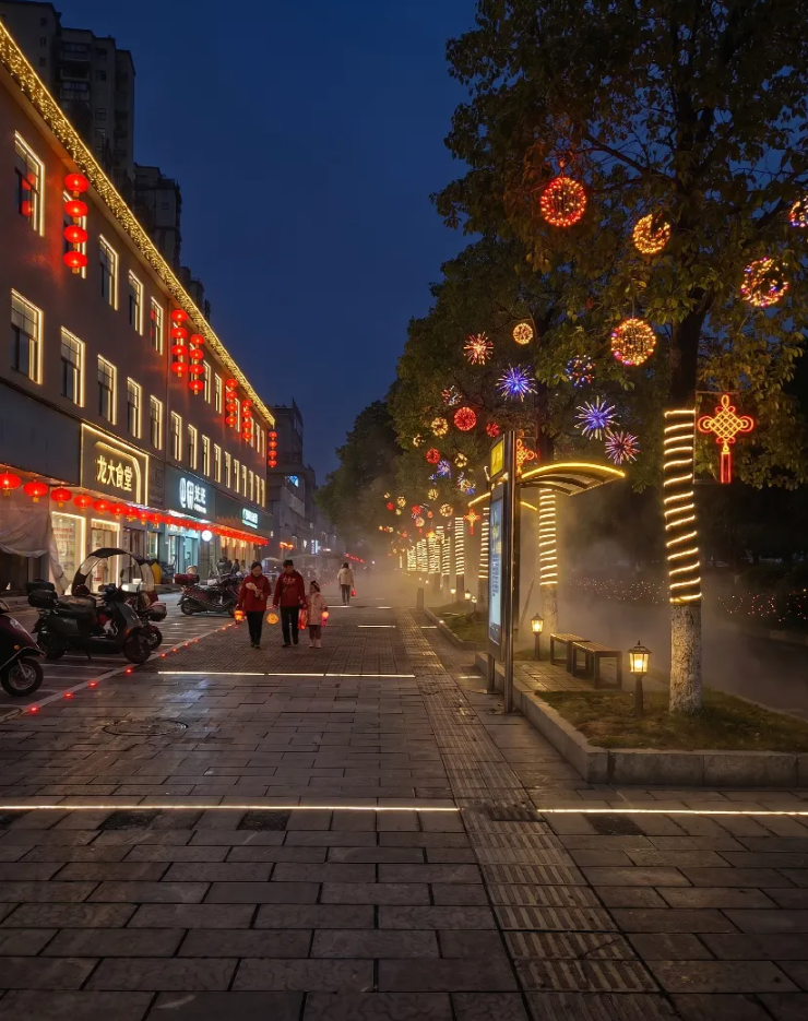 夜景 AI 医院夜景