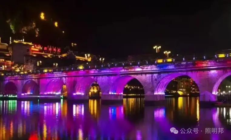 夜景灯光生成 文旅夜景
